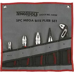5 Piece Plier Set (Handy Tool Roll)